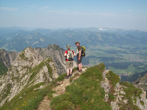 Gipfelstürmer Nebelhorn